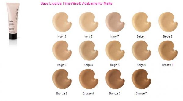Base Líquida TimeWise Acabamento Matte